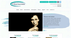 Desktop Screenshot of maxinegreene.org